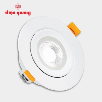 Bộ đèn LED downlight Điện Quang ĐQ LRD10 11765 120 (11W daylight, tròn, 4.7inch)