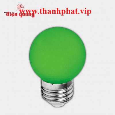 Đèn LED Bulb Điện Quang ĐQ LEDBU14G45 01G (1W xanh lá)