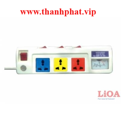 Ổ cắm kéo dài công suất lớn 3 ổ