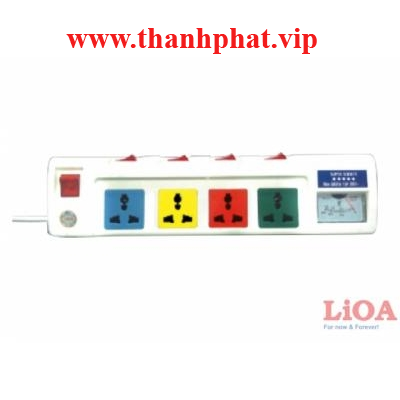 Ổ cắm kéo dài công suất lớn 4 ổ