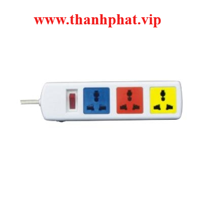 Ổ cắm đa năng công tắc 2 cực 3DN2.52WN