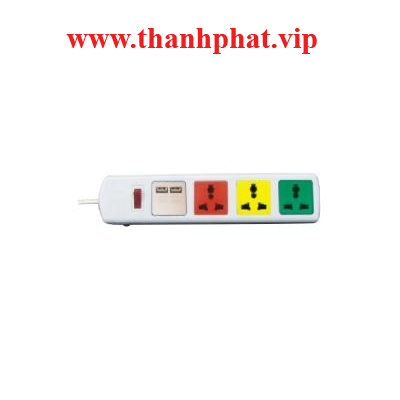 Ổ cắm đa năng có cổng sạc USB 4D32WNUSB