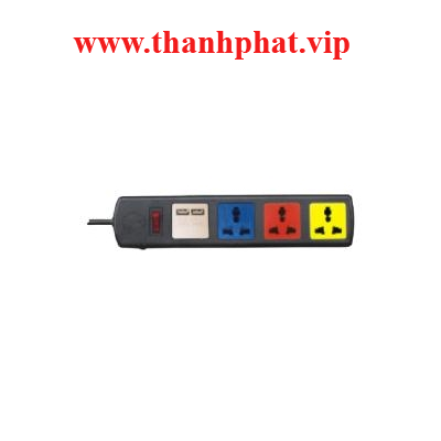 Ổ cắm đa năng có cổng sạc USB 4D32NUSB