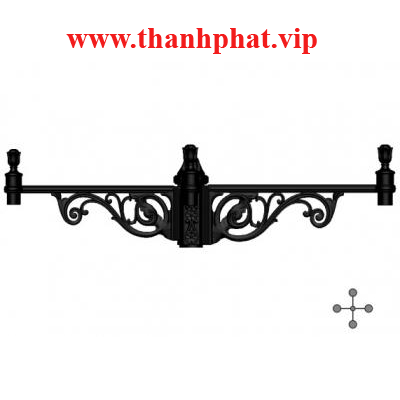 Tay Gắn Cột 4 Đèn Lioa TCCD4D