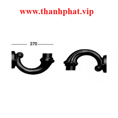 Tay Gắn Tường 1 Đèn Lioa TTCD1B