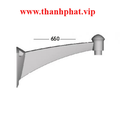 Tay Gắn Tường 1 Đèn Lioa TTHD500