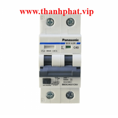 Cầu dao bảo vệ quá trải RCBO BBDE24031CNV
