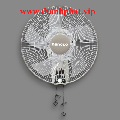 Quạt Treo Tường Nanoco NWF1604G - Màu Xám