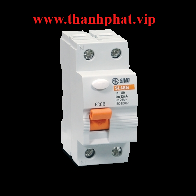 Cầu dao chống dòng rò 2P 20A Sino SL68N/2020/030