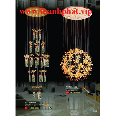 Đèn Led Pha Lê Cao Cấp TCT 8044/36 - 8047/30
