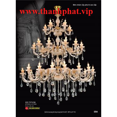 Đèn Chùm Pha Lê Cao Cấp CC 7171/30