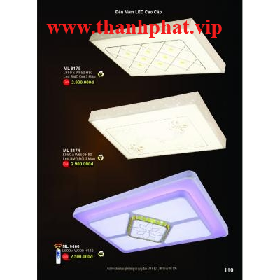 Đèn Mâm Led Hiện Đại Cao Cấp ML 8174-75 - 9460