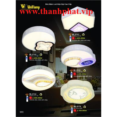 Đèn Mâm Led Hiện Đại Cao Cấp ML 8741-42-43-44 - 8178