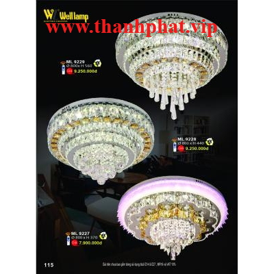 Đèn Mâm Led Hiện Đại Cao Cấp ML 9227-28-29
