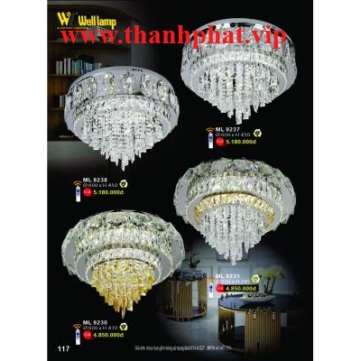 Đèn Mâm Led Hiện Đại Cao Cấp ML 9230-31-37-38