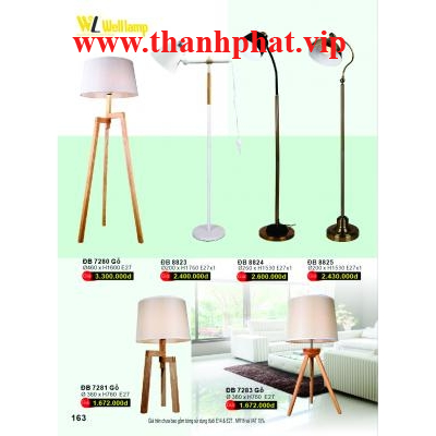 Đèn Cây Đứng ĐB 7280-7281-7283-8823-8824-8825