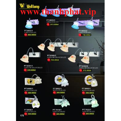 Đèn Pha Tranh Cao Cấp PT 8853-8854-8855-8301-8302-8300