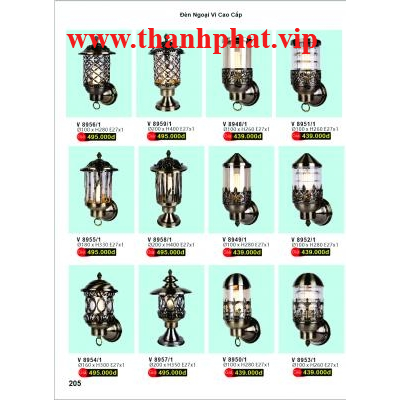 Đèn Tường Led Cao Cấp ON 8954-8955-8956-8957